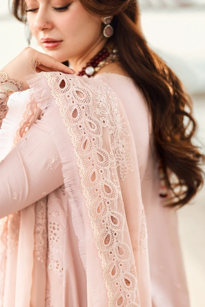 FK-10-ZOE SKIN – 3PCS EMBROIDEREDHE LAWN SUIT - Image 6